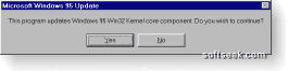 Microsoft Kernel32 Update for Windows 95