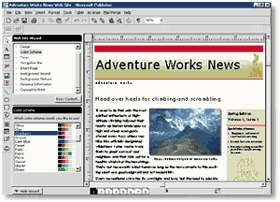 Publisher Interface Screen