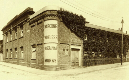 The first wireless factory,  Hall St. Chelmsford.