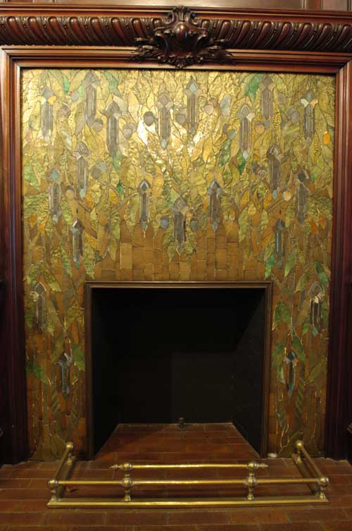 Fireplace, Dining Room, The Ferguson Mansion, 1901-1905