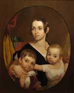 Mary Anne Craig Hobbs with Sons