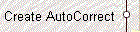  Create AutoCorrect 