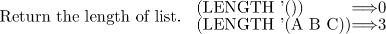 \begin{inset}{}
Constructs a list which is the concatenation of {\it lists\/}.
A...
...B C) '(D E) '(F G)) $\Longrightarrow$\ (A B C D E F G)
\end{codexenv}\end{inset}